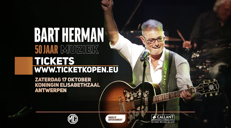 Bart Herman – 50 jaar muziek – Elisabethzaal Antwerpen